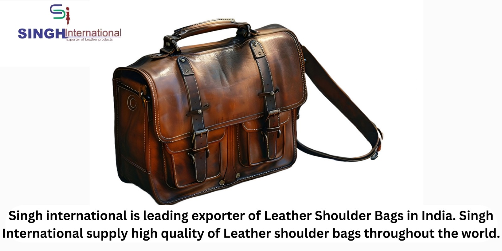 Exporter of leather bags