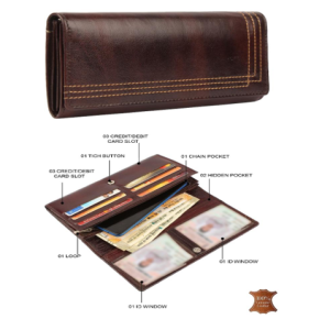 Leather Ladies Wallet – Design 01429