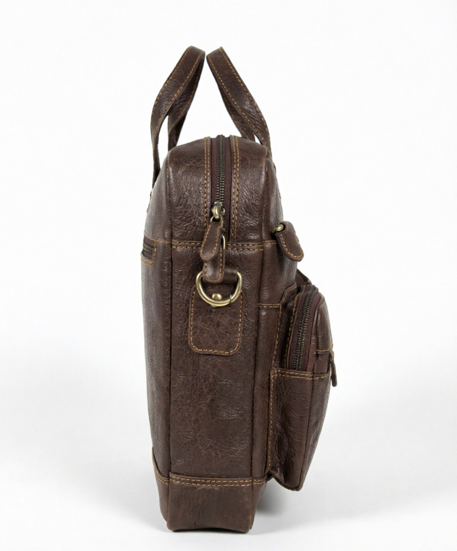 Leather Laptop Bag – Design GH-1986 - Image 4