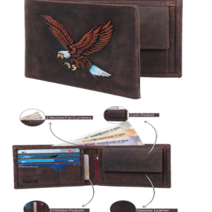 Men’s Leather Wallet – Design 237 (RFID)