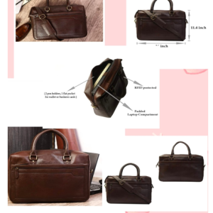 Leather Laptop Bag – Design CL-102