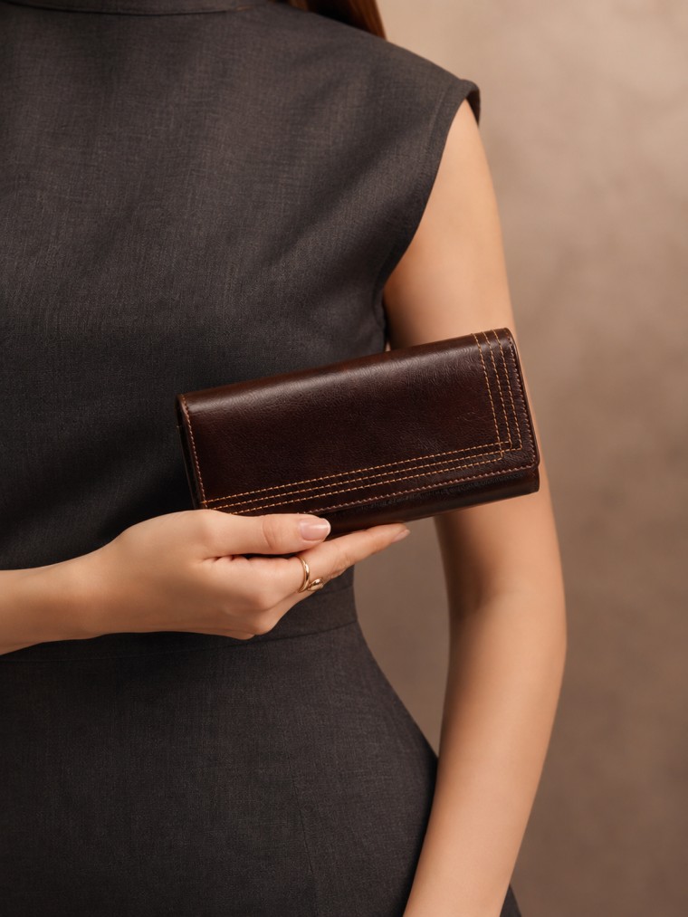 Leather Ladies Wallets – Design 01429 - Image 2
