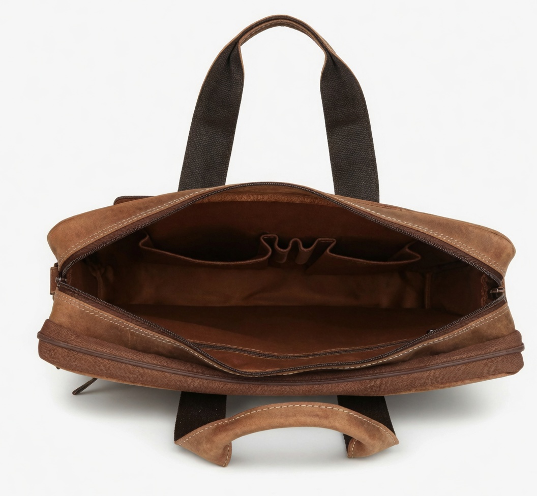 Leather Laptop Bag – Design HL-101 - Image 5