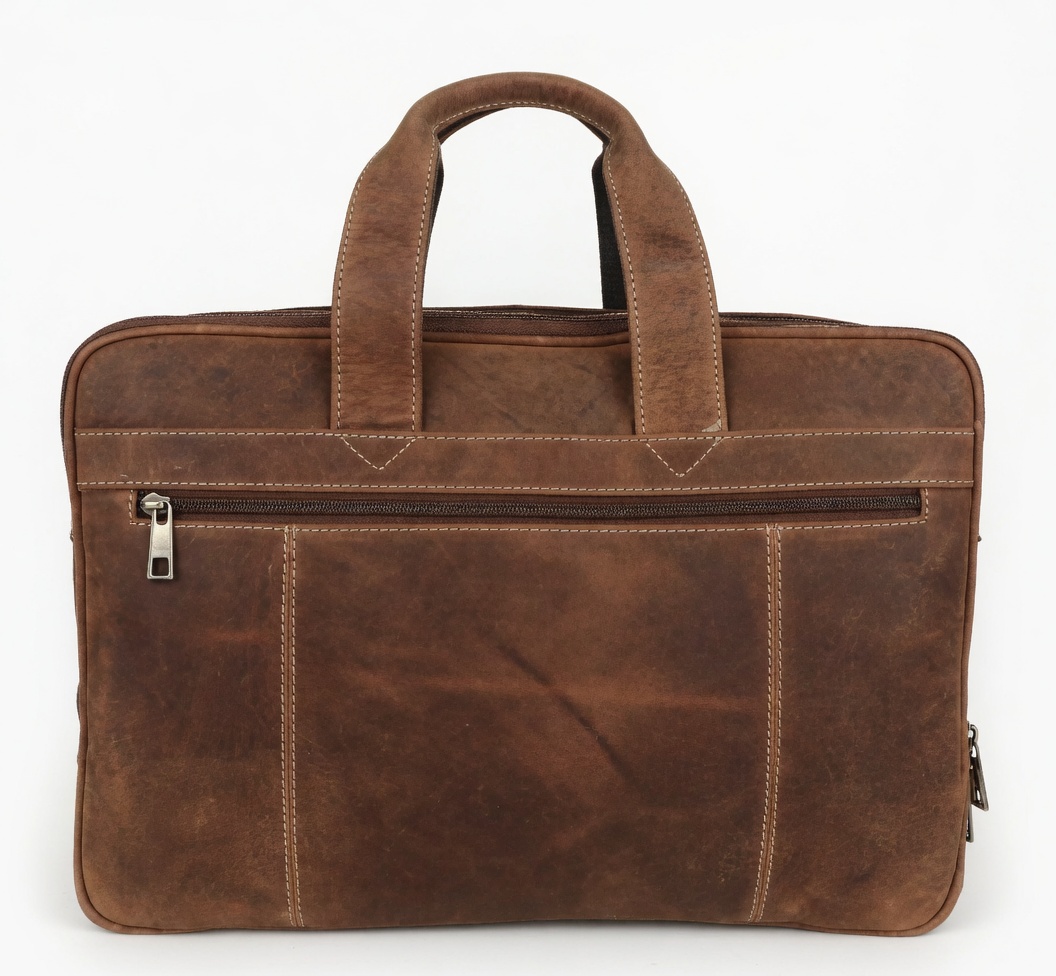 Leather Laptop Bag – Design HL-101 - Image 4