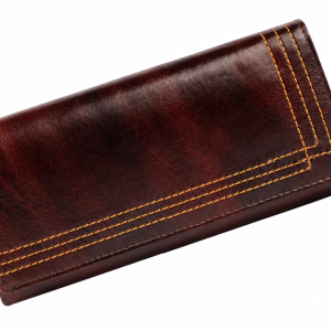 Leather Ladies Wallets – Design W4-BROWN