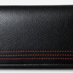 Leather Ladies Wallets – Design W4-BLACK