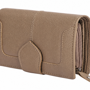 Leather Ladies Wallets – Design W1-Beige