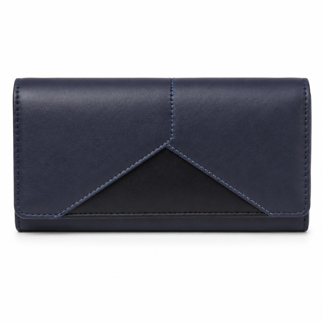 Leather Ladies Wallets – Design W8-Blue